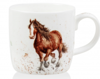 Кружка Royal Worcester Забавная фауна Лошадь 310 мл, фарфор костяной RWC MMLN5629-XT-1