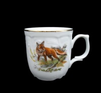 БЕР0774 Кружка MUG 250 мл, Thun, Bernadotte; декор "Охотничьи сюжеты", микс