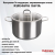 SF-CA9028G Кастрюля 9л индукция, нержавеющая сталь, Kukmara, серия Safia SF-CA9028G Кастрюля 9л индукция, нержавеющая сталь, Kukmara, серия Safia