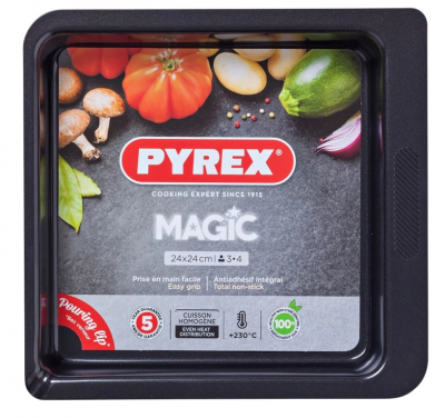 G24SPR6/T006 Форма для запекания 24*24см  PYREX, серия MAGIC 