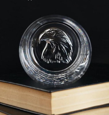 GL012 Набор из 4х стаканов для виски 300мл, GLASSERIE, серия SPIRIT OF ANIMALS 