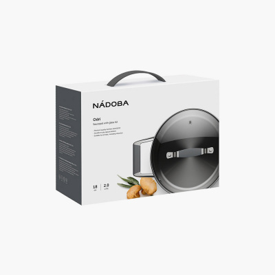 796213 Кастрюля со стеклянной крышкой, 18 см/2 л, NADOBA, серия ODRI