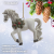 824187 Елочная игрушка 7*2,5*8 см, GAEM, декор "Лошадка", символ года 824187 Елочная игрушка 7*2,5*8 см, GAEM, декор "Лошадка", символ года