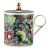 MHCNPO30192 Кружка с крышкой Mix&Match Home Волшебный Дракон 350 мл, фарфор, зеленая MHCNPO30192 Кружка с крышкой Mix&Match Home Волшебный Дракон 350 мл, фарфор, зеленая