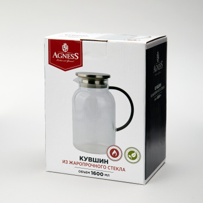 887-264 Кувшин стеклянный 1,6л, Agness