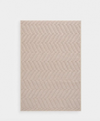 ANLAF-M40B Коврик для сушки посуды, 50x35 см, полиэстер, бежевый, Dry beige