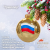 КУ-65-244153 Ёлочная игрушка шар 6,6см, стекло, декор "Триколор", в подарочной упаковке КУ-65-244153 Ёлочная игрушка шар 6,6см, стекло, декор "Триколор", в подарочной упаковке