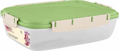 SE224610050 Контейнер для продуктов Sugar&Spice Barberry герметичный 1,3л прямоугольный фисташка