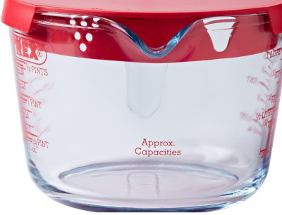 264P000/7046 Кружка мерная с крышкой 1л Pyrex