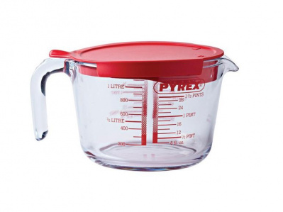 264P000/7046 Кружка мерная с крышкой 1л Pyrex
